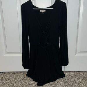 American Eagle Black Romper